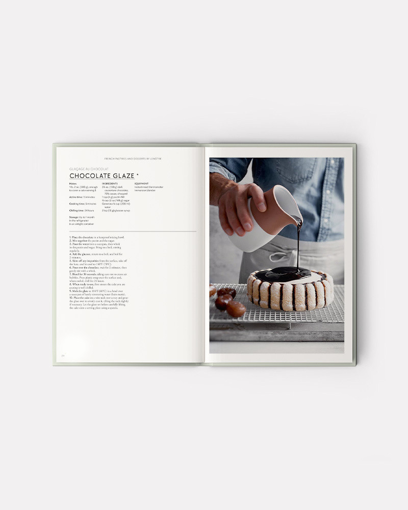 French Pastries and Desserts Book Libro de Lenôtre