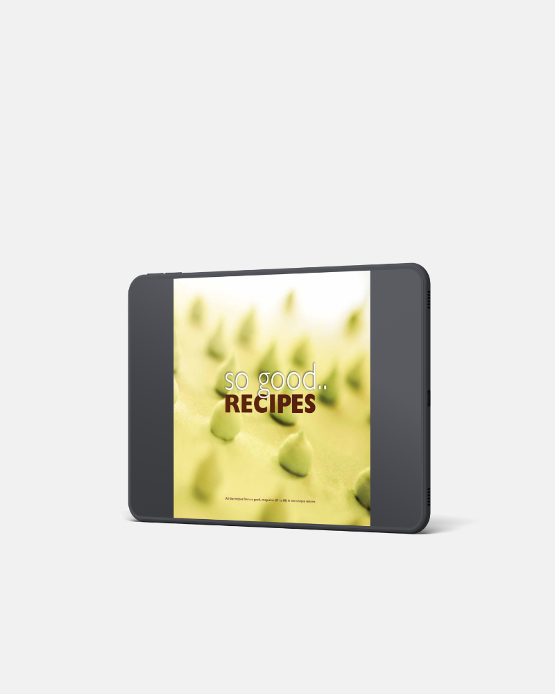 So Good Recipes 1 Digital PDF so good magazine online