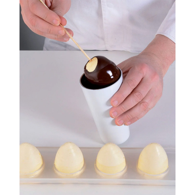 Molde 3D de silicona forma de espera o huevo de Silikomart
