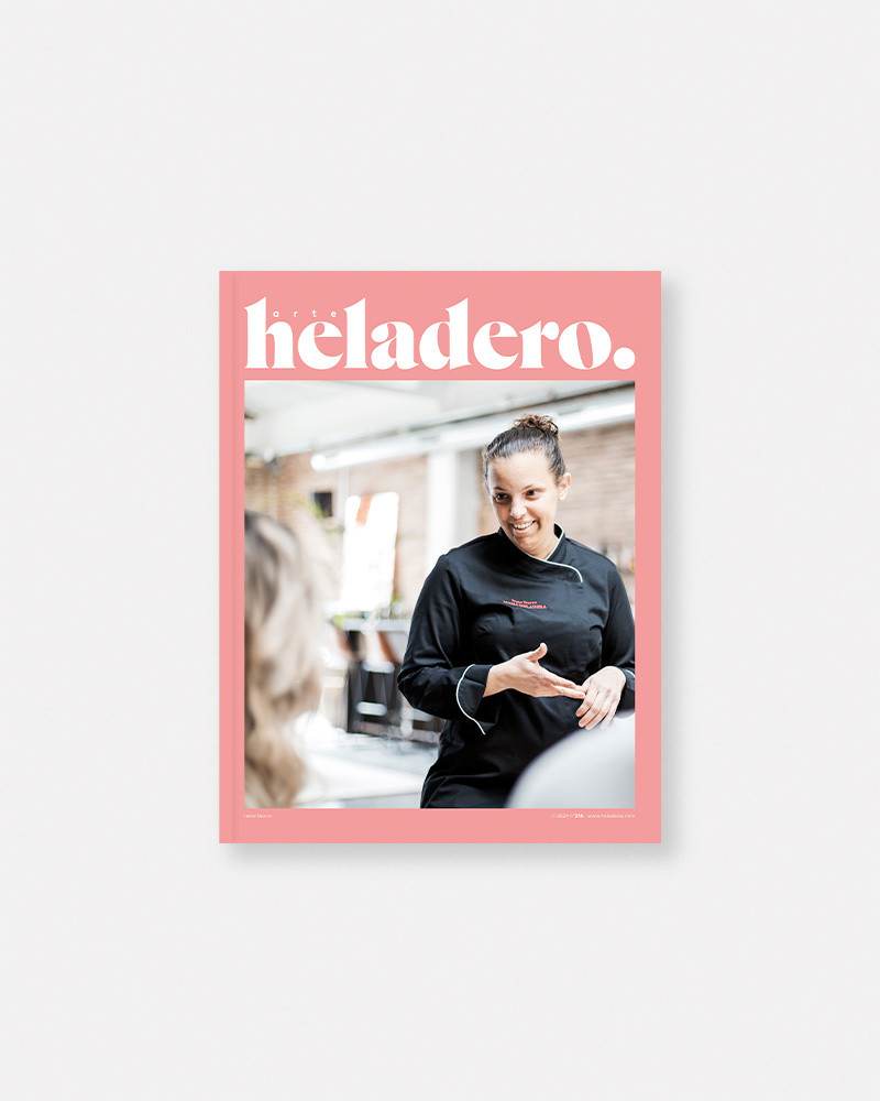 Arte Heladero 216. Revista de alta heladería. Recetas de helados. Recetas profesionales de helados.