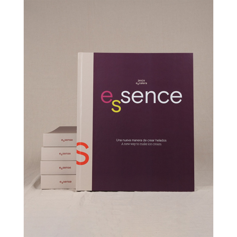 Essence Book by Jesús Escalera, The importance of aromas in the creation of new ice creams and desserts