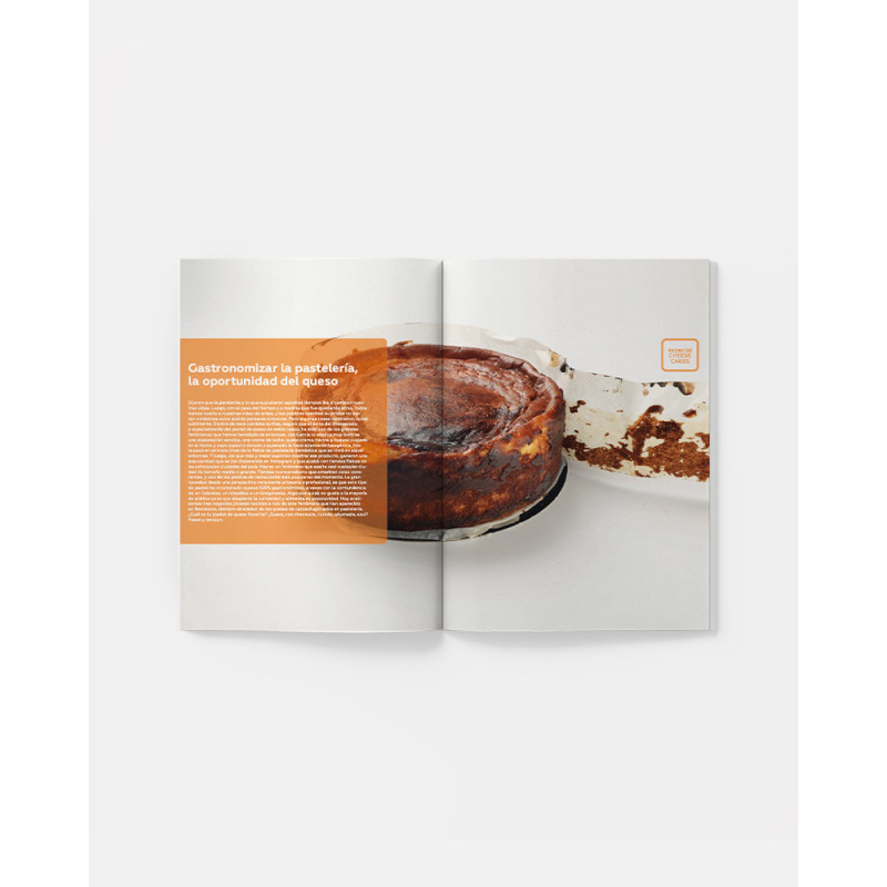 Dulcypas 506. Haute patisserie magazine. Cheesecake recipe.